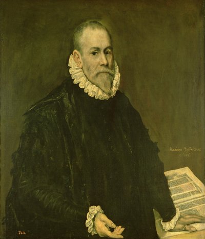 Doctor Rodrigo de la Fuente, 1598-89 by El Greco